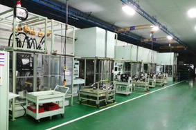 液压试验台模拟液压挖掘机运转工作性能状态，可以在短时间内测试液压部品的性能。